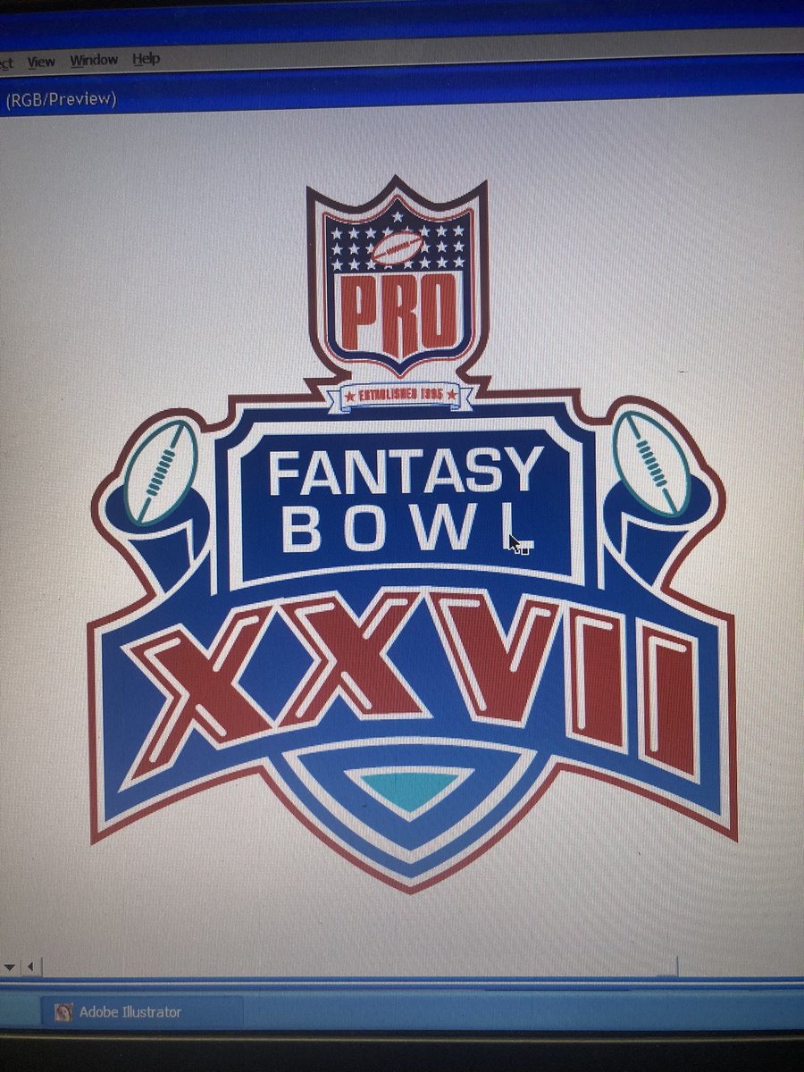 PROLeagueRumors's tweet photo. 💥BREAKING💥  Sources have reported to @PROLeagueRumors that championship apparel is in the works for @HopewellDriller.  We were able to obtain a leaked shot of the FB XXVII Logo design… 👀
#LeakBabyLeak https://t.co/CHyizwHl28