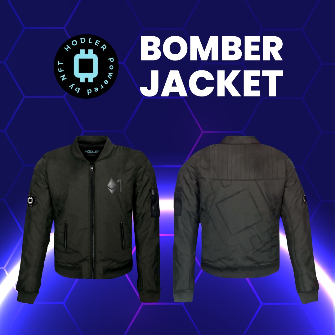 Hodler_Style's tweet photo. Be the center of attention in the cryptospace!🌌

🔥Introducing #Hodler #Bomber #Jacket

Price: 1.0 ETH
Total: 388
Material: Fabric
Rarity: Epic

Join the Hodler Fashion Community 
Telegram: https://t.co/ywlDZTKUYY
Discord: https://t.co/K8FliQyTsA

#NFTjacket #NFTs #NFT #Fashion https://t.co/ae2ETjRaTw