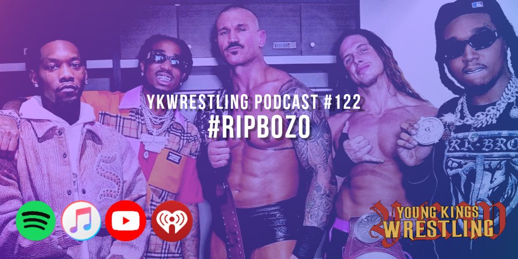 YKWrestling's tweet photo. π¨#YKWPod 122π¨
π @TonyKhan has lost his mind
π Black representation in wrestling
π #MigosOrton
π Brock vs. Bobby #BMMSM
π Is Edge the current GOAT?
π Genetic Freak DNA
π§Spotify: https://t.co/qFPy8xws9X
π§iTunes: https://t.co/PxT69PFHcC https://t.co/Rjlxizwl3E