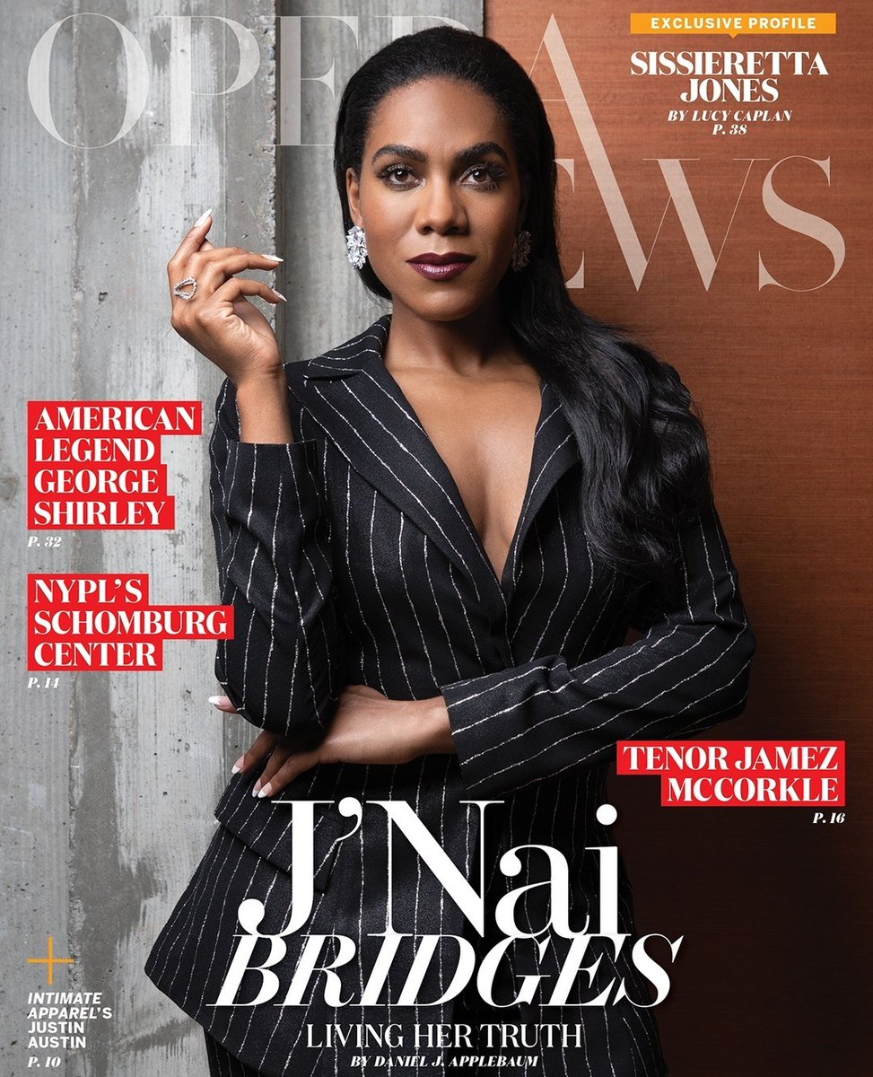 ...When you wake up to being on the cover of a magazine that inspires and encourages not only me, but the global opera industry and beyond!
Thank you @operanews for capturing all that is me. 
2022 I AM SO READY FOR YOU! 👊🏾
📸 <a href="/ao_orenstein/">Allison M. Orenstein</a> 
💄 @sachaharford 
Styling- 🙋🏾‍♀️