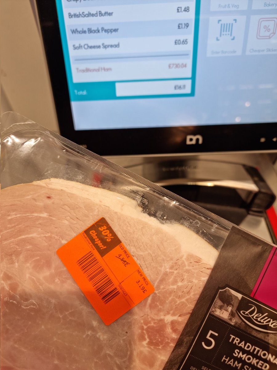 Ben_Weil's tweet photo. @LidlGB I know supply chains are pressured during the pandemic, but £730 for a packet of traditional ham seems excessive 😄 🤣 https://t.co/FKZQqatOux
