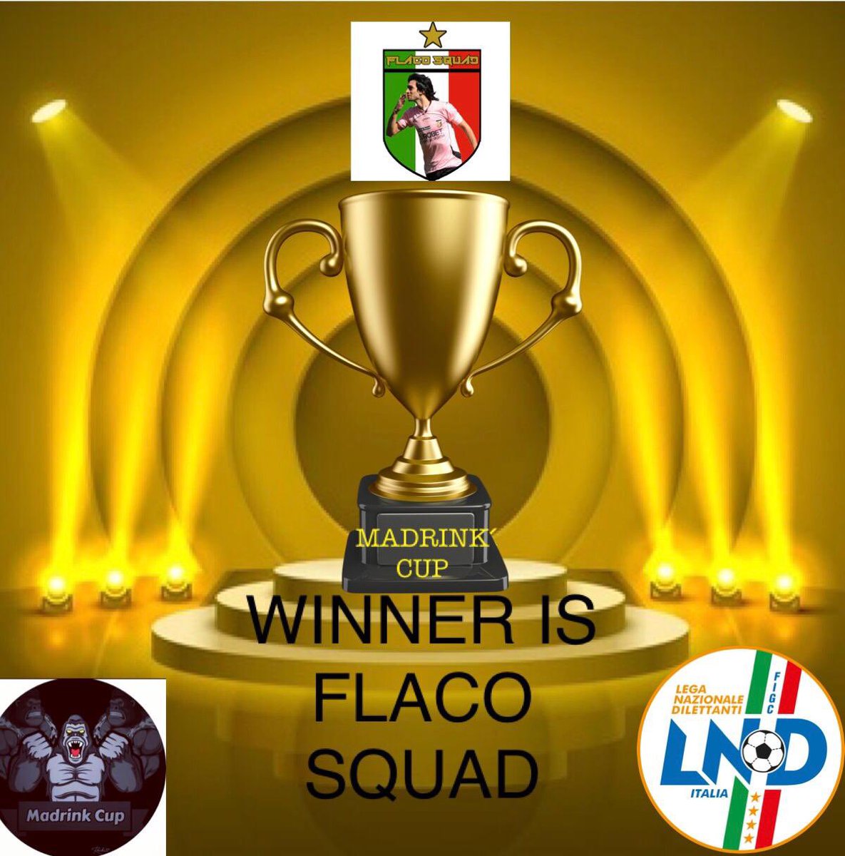 ElFlacoDiFifa_'s tweet photo. Altra serata con la Flaco Squad, altra vittoria😂
Grazie a tutti i ragazzi venuti a passare una serata di puro divertimento❤️
@Edo_Dagata @niico_1926 @zXenrix87 @PasqualeAvitab3 @ErKilla2 @EffettoBrasiler @X_BACCI10_X @iDave23x @MorbooFlores @SENTENZA777 @ELTANQUE92 @Marvel_Jonny https://t.co/lMUHHc9s8X