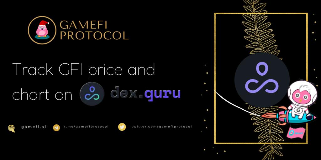 _bona_vee's tweet image. Track $GFI&apos;s price and chart on @dexguru!

▶️ dex.guru/token/0xdd6c6c…

#GameFiProtocol #GFI #BSC #BSCgem #BSCgems #BSCgemsalert #GameFi #token #gem