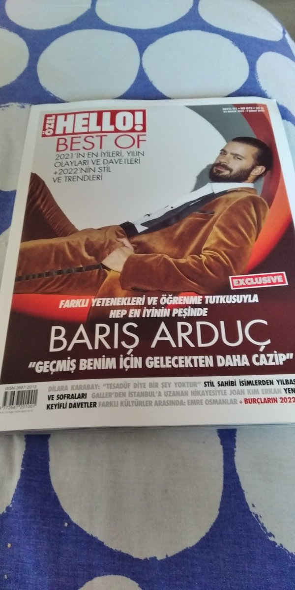 Mi revista ya en España 😍 <a href="/HELLODergisi/">HELLO! Dergisi</a> #barisarduc