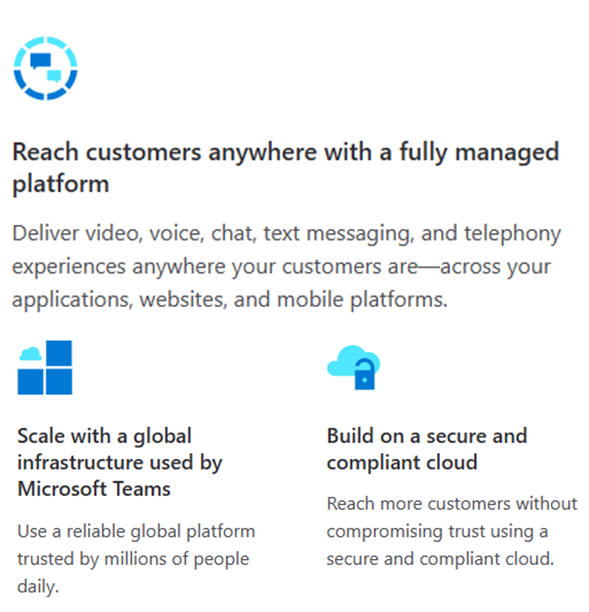 Excited to start a new year on a new team.  I've moved from the #AzureStack team to the #Azure Communication Services team. Over the next few weeks, I'll share all the new exciting things that I am working on.
azure.microsoft.com/en-us/services…