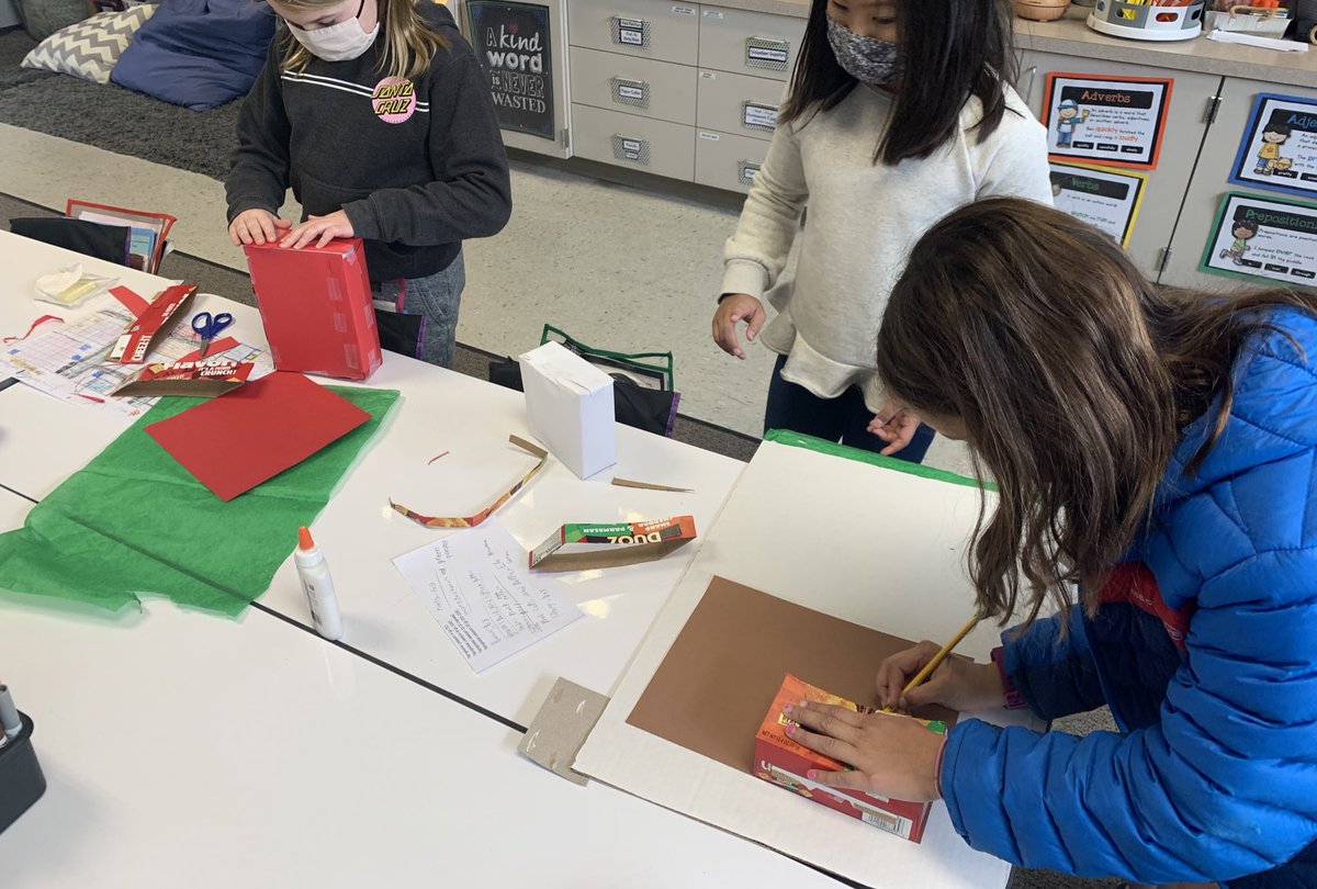 MrsKChia's tweet photo. Ready, Set, #SmartReStart! Always a fantastic way to welcome our students back to school after the long winter break.  Happy New Year 🎉! #SmartStart #Steam #MakerEd #CardboardCreations #CreateWithCerealBoxes #Collaboration #Creativity #CarltonUSD #USDLearns https://t.co/n6PsOisr6k