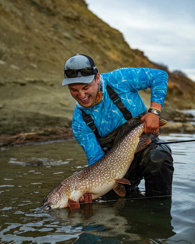 OutFlyFishing's tweet photo. Number 2 in our #Top21of2021 was @tytarvydflyfishing just a little excited with this early season Pike. Fun day filming with he and @dzyneculture 
#DitchPickles
.
.
.
.
.
.
.
.
#PikeOnTheFly #FamiliesToFanatics #FlyShopLocal  #dayOFF #OutFlyFishing #OFFf… https://t.co/TJkLWKvyz5 https://t.co/bzz8a2NPeY