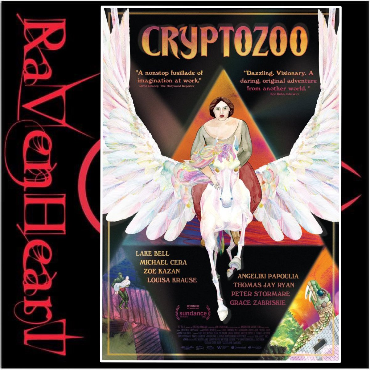 RavenHeartWeb's tweet photo. Reseña de #Cryptozoo. #DashShaw firma una artística aventura animada plagada de imaginación.
https://t.co/vGFNS0hVo2
#32semanaterror https://t.co/4fMleSlU6m