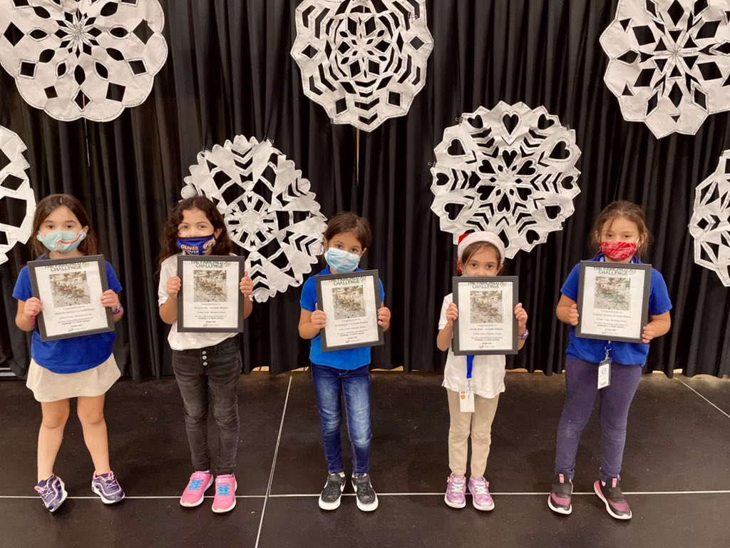 MsFBlanco's tweet photo. So proud of my girls! 🤩 They received a perfect score of 100 on their submission to @FairchdChallnge for Challenge 1A: A Seed’s Journey🌱 1st Place Overall in the Elementary Division🥇 @OHESOWLS @MDCPSSTEAM @MDCPSSTEAM @FairchildGarden https://t.co/CLqxSFPuMr