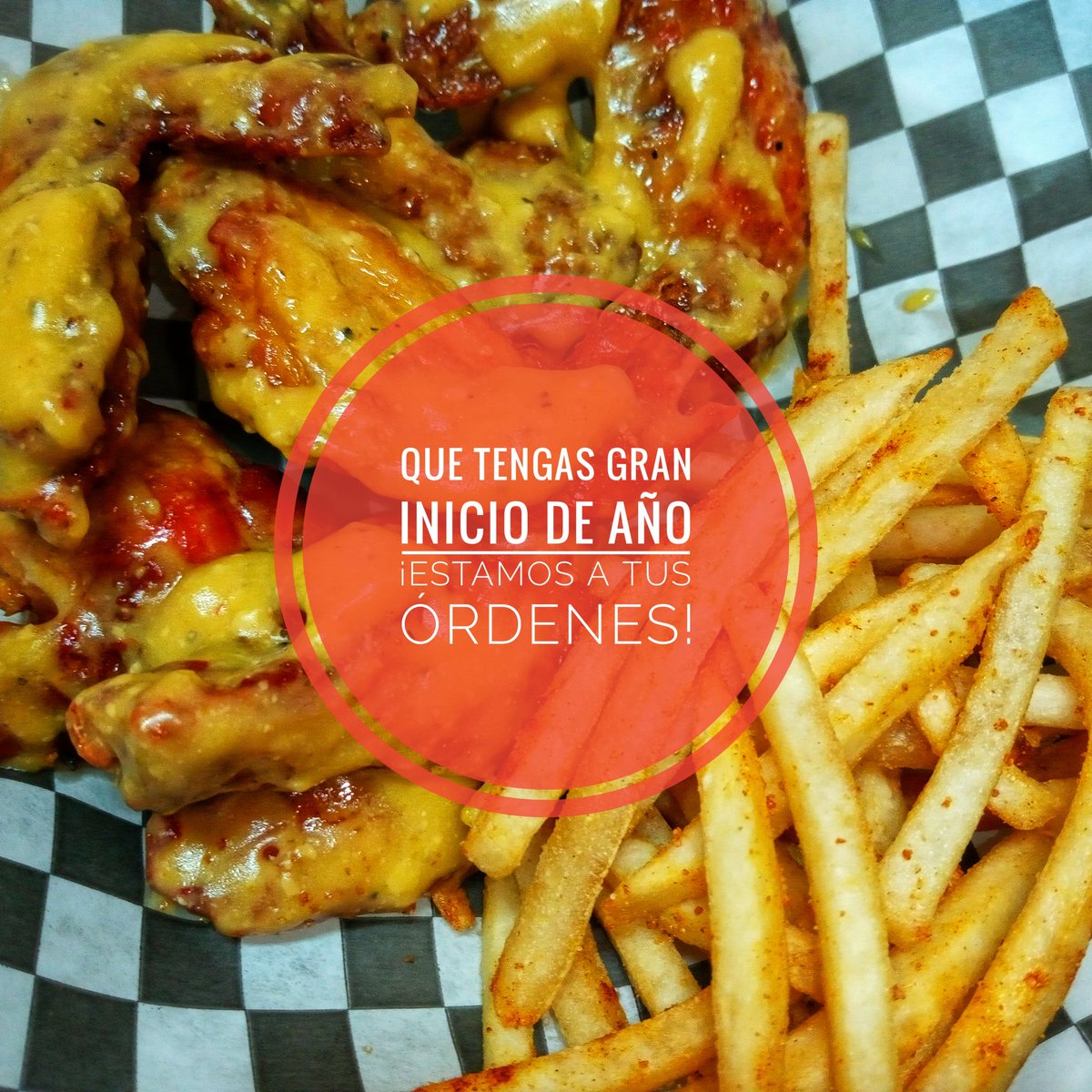 ParrillaDragon's tweet photo. Bienvenido 2022 ✨

Que tengas un gran inicio de año.

Estamos a tus órdenes. Luis Moya 90 Centro Histórico.

Ordena aquí 👇
https://t.co/sQFPUIUmWN

#ParrillaDragon #Comida #wings  #alitas #bbq #rib #ribs #papasfritas🍟 #fastfood #instapic #foodporn #eat #eating #bienvenido2022 https://t.co/C5f0fYF9Rt
