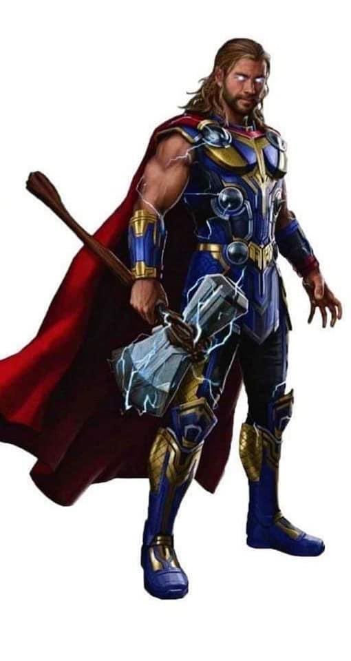 RT @tfwPhoebe: THESE THOR DESIGN GO HARD AS FUCK AYO??

He looks SO good in blue https://t.co/tW1vHmbQv3