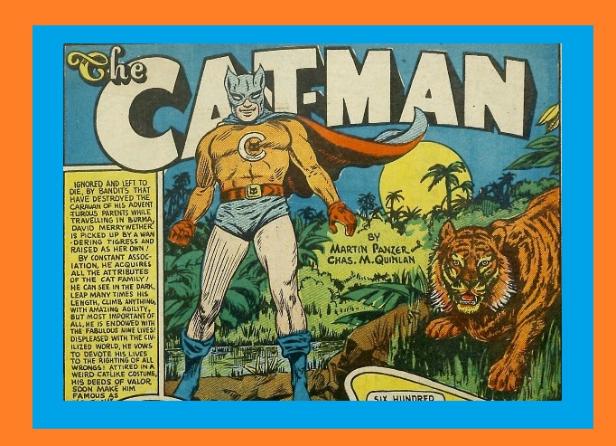 HeroesUnited_4's tweet photo. #CatManComics - In Cat-Man Comics Issue #1 (May 1941) - the introduction provided more background on πΎCat-Man David Merrywether's history and heroic journey from #Burma (#Myanmar)! #Temerson Publishing Co. - That's the Cat-Man! https://t.co/HaOMbpii3T