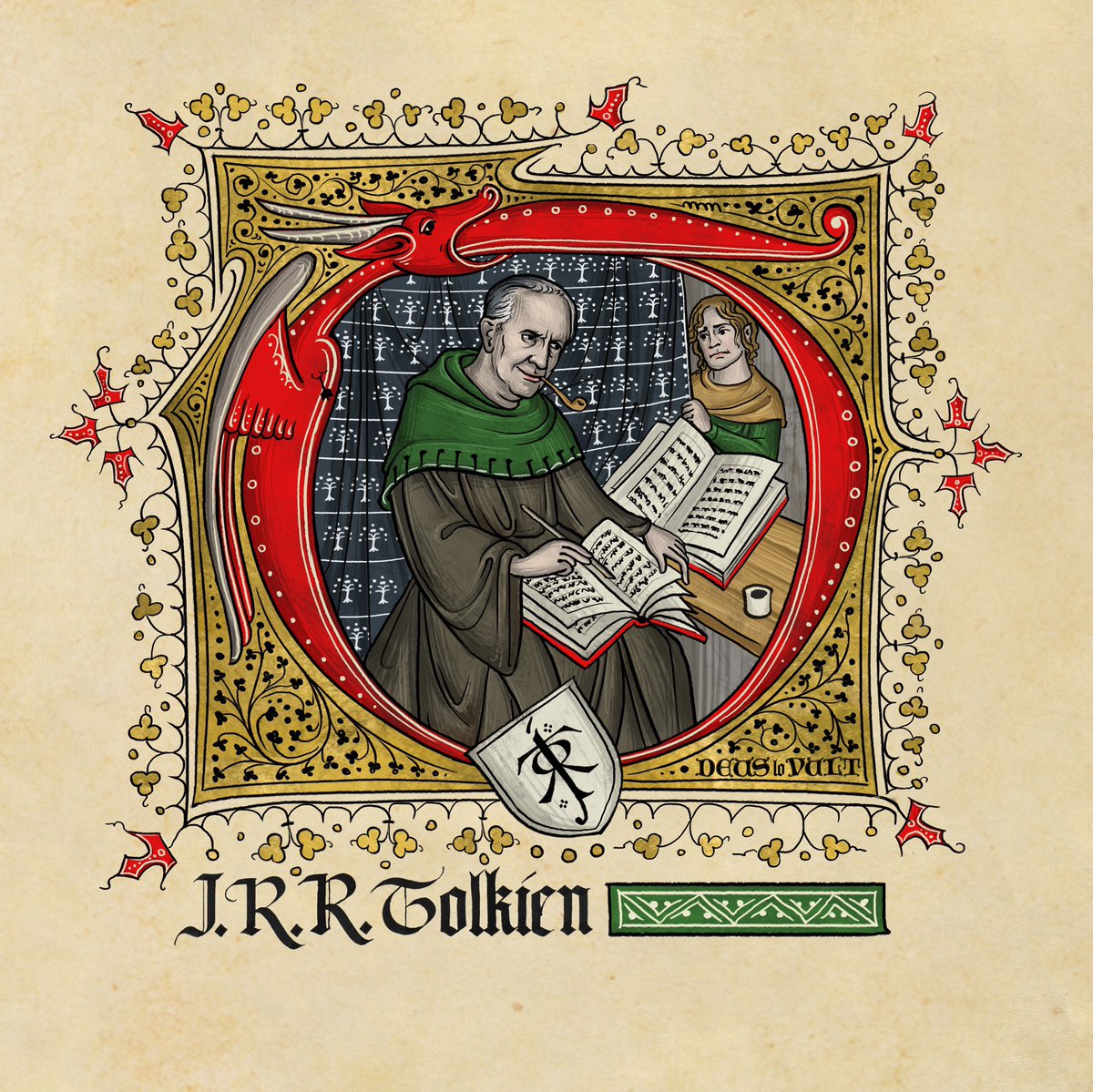 HiatusGames's tweet image. 130 years since the Professor’s birthday! #JRRTolkien #TolkienDay