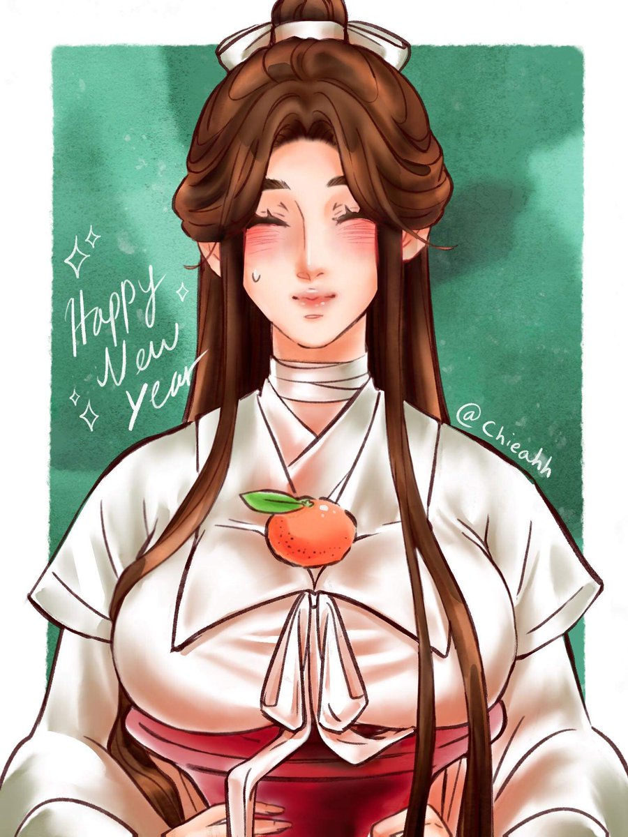 Chieahhli's tweet photo. May JieJie bless you all this New Year! 🥳✨ ...I'll see myself out.

#tgcf #天官賜福 #XieLian #花怜 https://t.co/EEfg4xjSqk