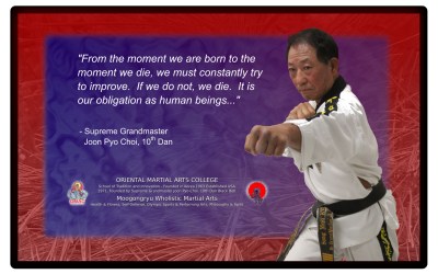OMACworldHQ's tweet photo. Instructor Spotlight! OMAC has had many Grandmasters, Masters, and Instructors throughout the years. This week's focus is on our founder: Supreme Grandmaster Joon P. Choi. For the full post go to  fuhttps://www.facebook.com/159800520707288/posts/5015721875115104/?d=n https://t.co/Y9BZN4x2E1