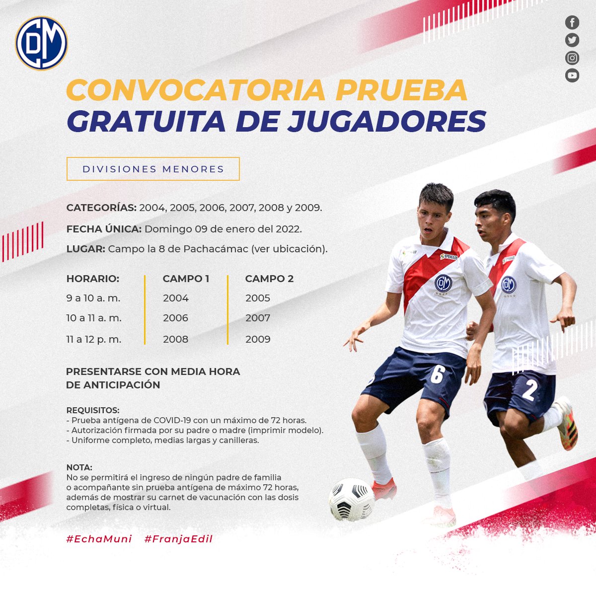 Club Centro Deportivo Municipal on Twitter: 