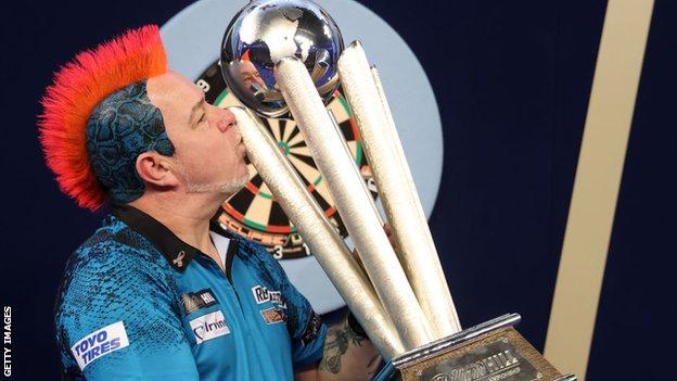 newsconquest's tweet photo. Peter Wright wins PDC World Darts Championship title for second time - https://t.co/4TsKzNk1Vs https://t.co/s6hUFj7szp