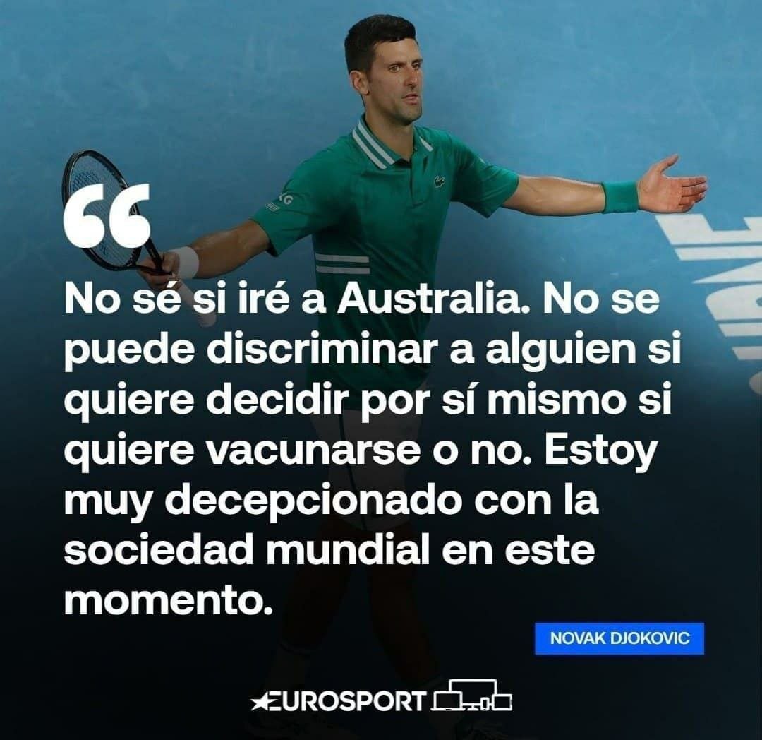 _Agente_Smith's tweet photo. Djokovic es mi padre. https://t.co/3NcONNJDi3