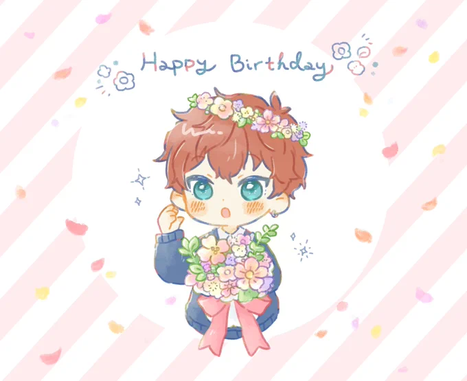 #天城一彩誕生祭2022
🌹🌸お誕生日おめでとう🌼💠 