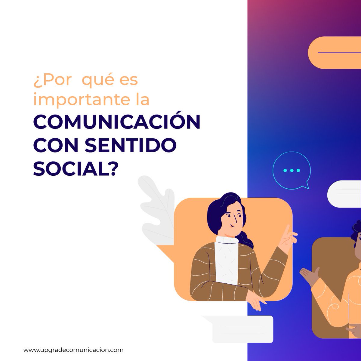 UpgradeComunica's tweet photo. La comunicación con sentido social será clave, durante 2022, para construir reputación empresarial y fomentar el diálogo con las audiencias.

👉👉👉 Escribinos a contacto@upgradecomunicacion.com y empecemos a mejorar la comunicación de tu empresa👈👈👈

#RelacionesPúblicas https://t.co/UDP8zBqO68