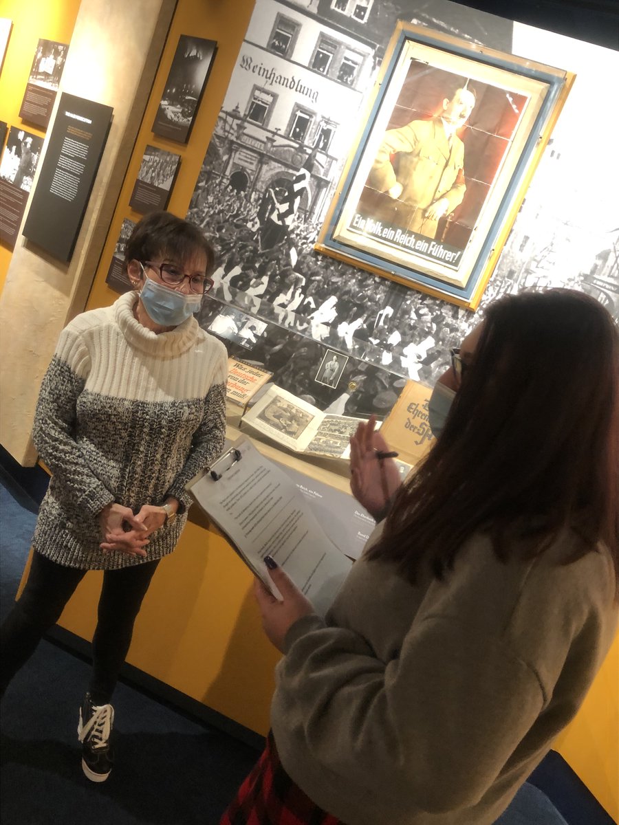 Nyack_Schools's tweet photo. #NyackHS @AVID4College Ss took part in a thought-provoking visit to The Holocaust Museum & Center for Tolerance and Education at @SUNYRockland. Teens toured the exhibits, heard real-life stories about the Holocaust and participated in a workshop on moral courage. @BudhaiEudes https://t.co/RgEknQXtK7