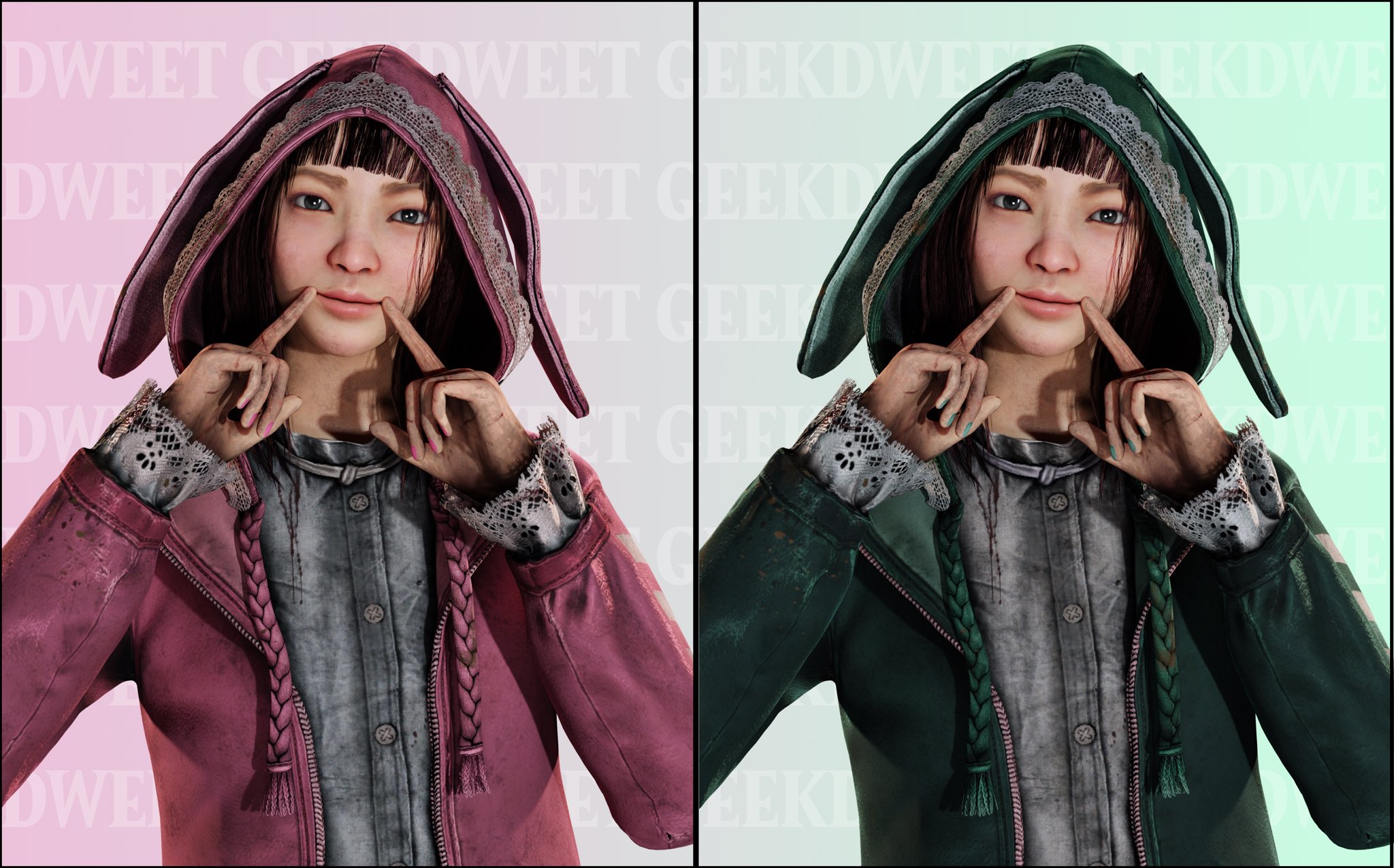 🎃 on X: — 🐰 Commissioned Artwork 🐰 — Another Feng commission! This time  it's Bunny Feng! 🐇 What a cutie! 😅 #DeadbyDaylight #FengMin #Render  #FanArt #Commission https://t.co/8bBitss5JH / X