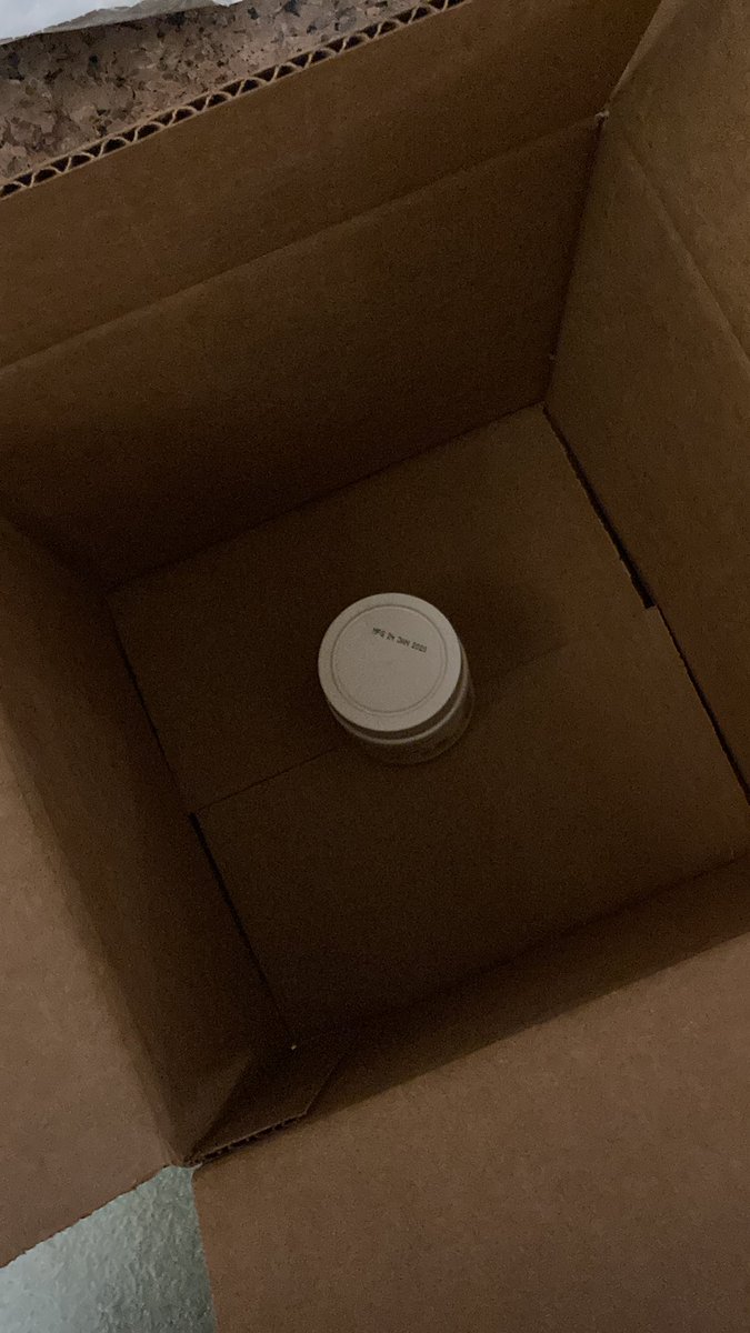 LMaych12's tweet photo. @Starbucks @NestleUSA do better on your shipping of items. This huge box for 1 small item is ridiculous https://t.co/DvsDHq9QrV