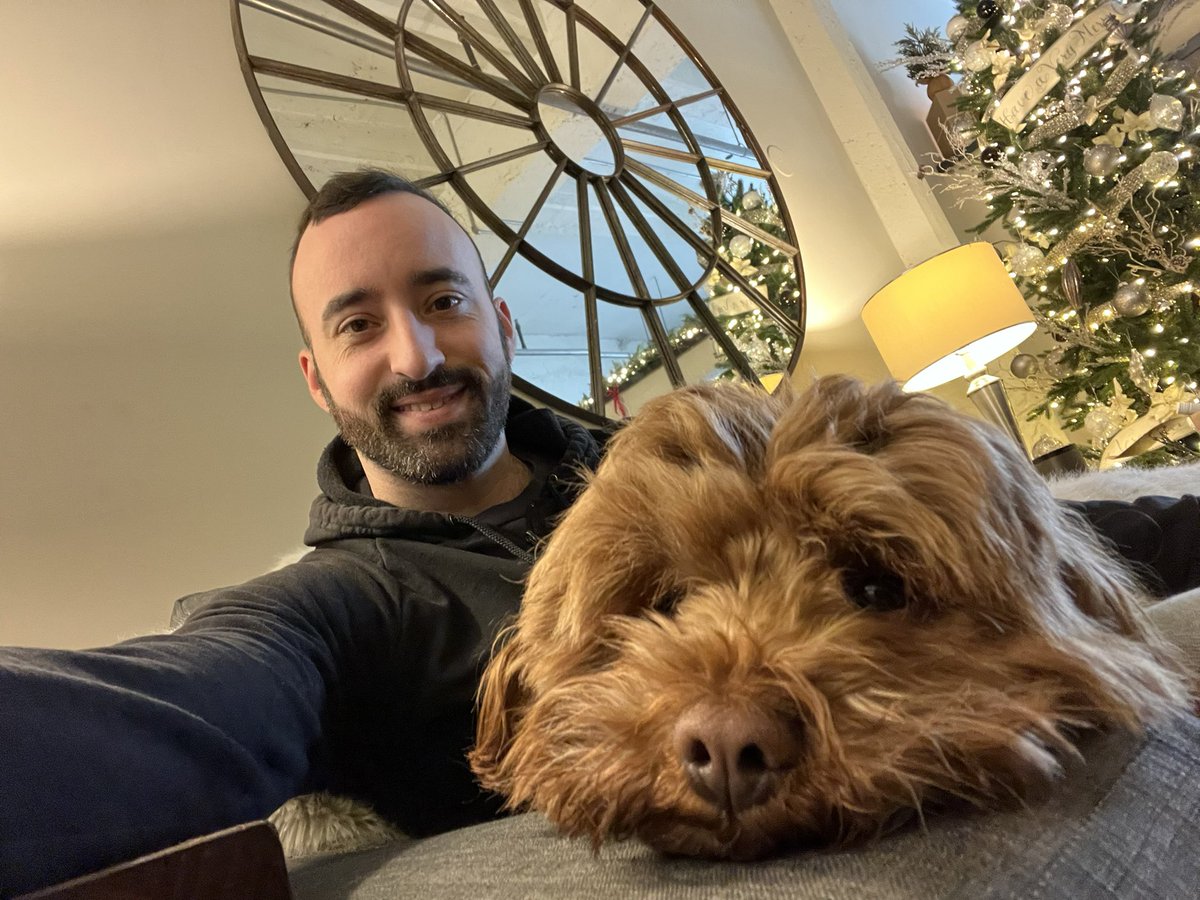 lifewithtimos's tweet photo. My first tweet of 2022. My dog is judging you all. https://t.co/BeSKge5M0y
