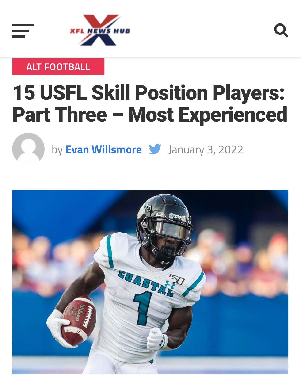 15 USFL Skill Position Players: Part One – Familiar Names