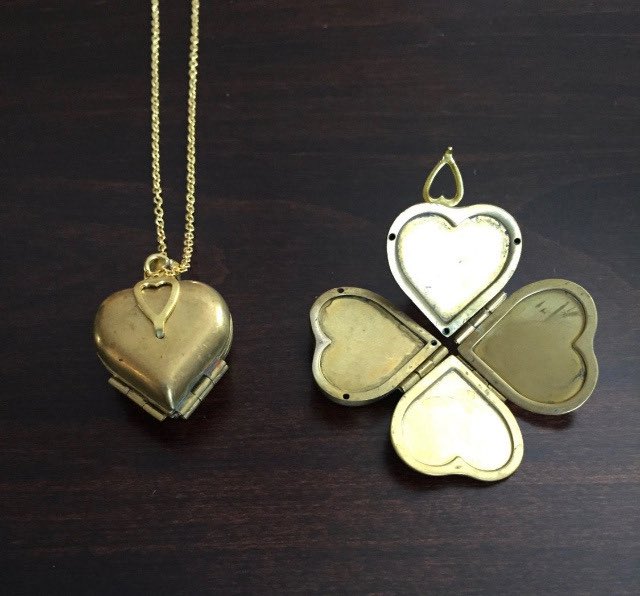 angelinyourhead's tweet photo. clover heart locket https://t.co/s0c8xpPxYw