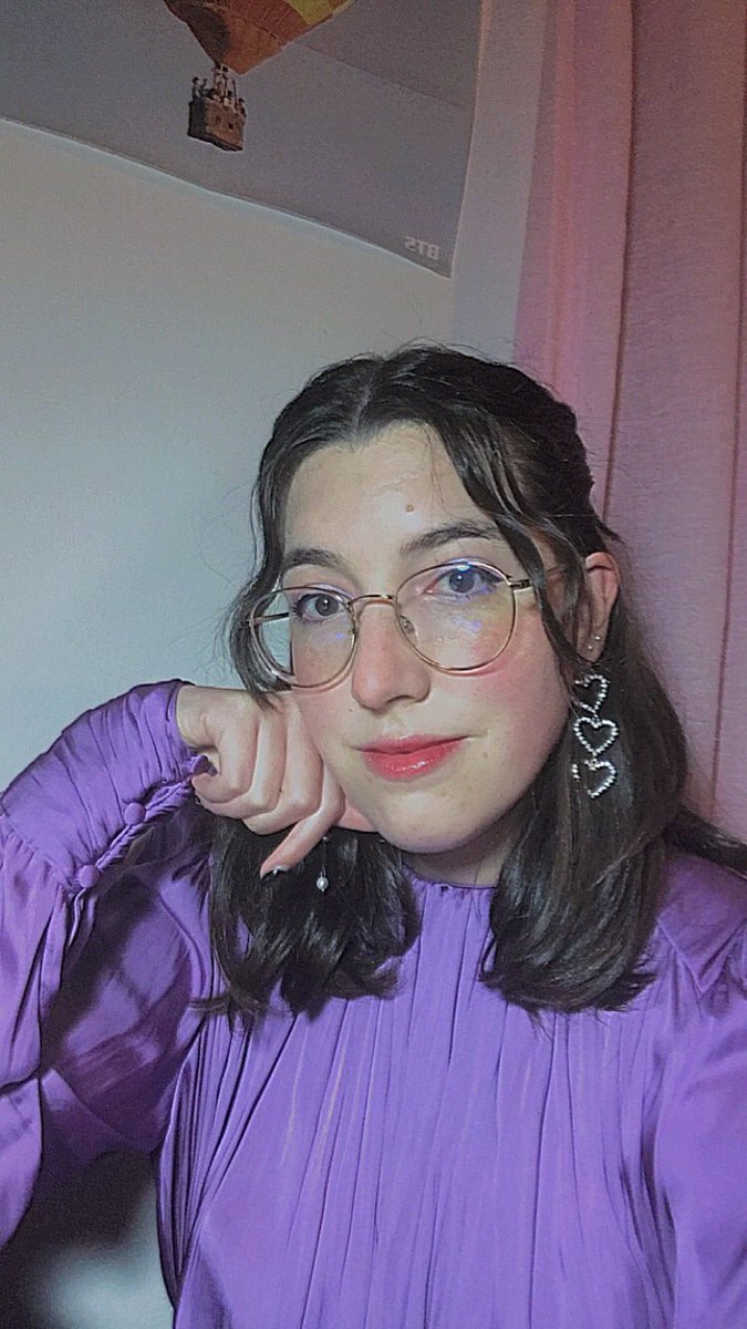 koobistiny's tweet photo. a purple dress to match my bf’s hair 
💟🎆🔮☂️🪁
#ARSD #ARMYSelcaDay
#BTSARMY @BTS_twt https://t.co/kJHYE7UyrC