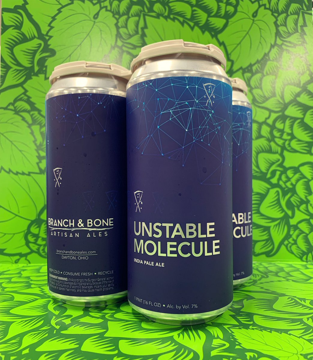 NorwoodCappys's tweet photo. 🔥🍻Bart’s Beer of the Week🍻🔥
Unstable Molecule: New England IPA brewed with Citra, Galaxy, Ohio Chinook, & Cryo Pop Hops.
#craftbeer #cincycraft #drinklocal https://t.co/V7N5OgNPsU