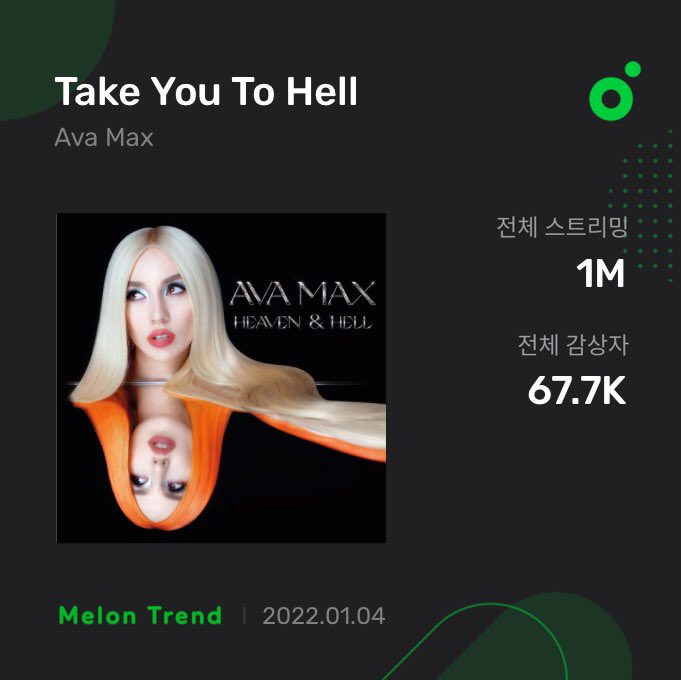 Ava max take you to hell