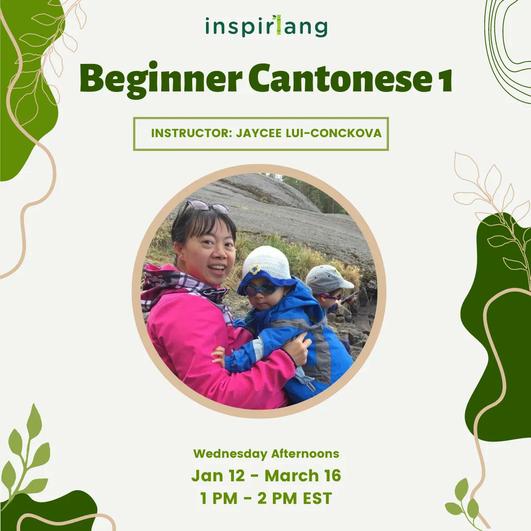 InspirLang's tweet photo. 👩🏻🏫 New Chinese classes are out for 2022 on https://t.co/VkiX7HTuMB. Classes are online via Zoom, and let's thrive in Omicron 🥷
.
.
.
.
.
#learncantonese #cantoneselanguage #Chineseculture #chineselanguage #learnchinese #cantoneseclass #mandarinclass #学中文 #online https://t.co/HVXA6id0xm