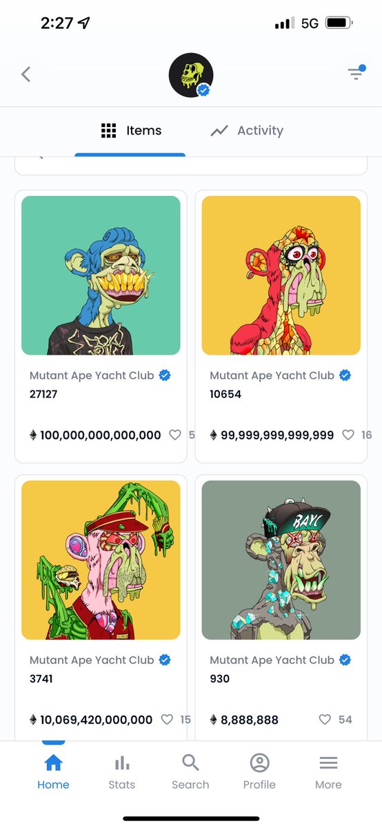 MetaVSean's tweet photo. Was going to buy one but holy fuck😳 had a change of heart😅 #apefollowape #ape #bayc #mayc https://t.co/2DpL50JCDd