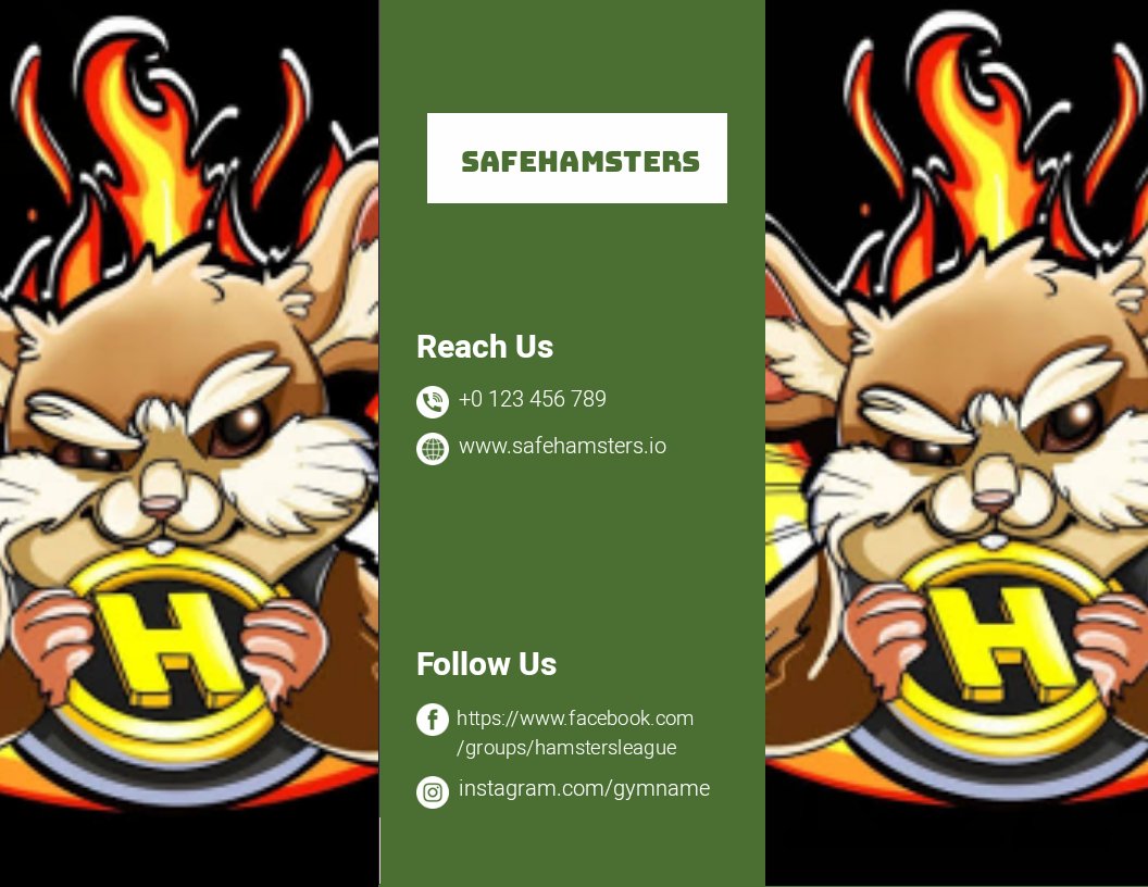 victory_akanubo's tweet photo. Check out safehamsters league and safehamsters token with the following links
#safehamsters #crytocurrency #Play2Earn #GameFi https://t.co/3f5hDtFfBh