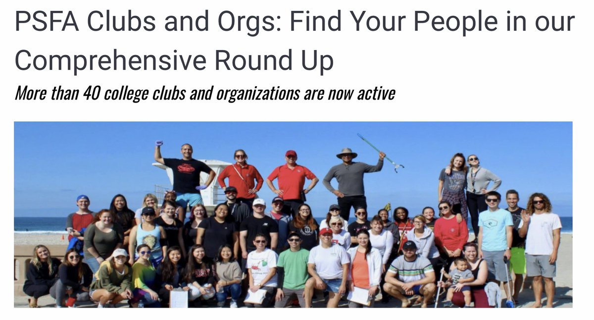 Check out the link to discover the amazing student organizations of Music and Dance! psfa.sdsu.edu/about_us/news/…