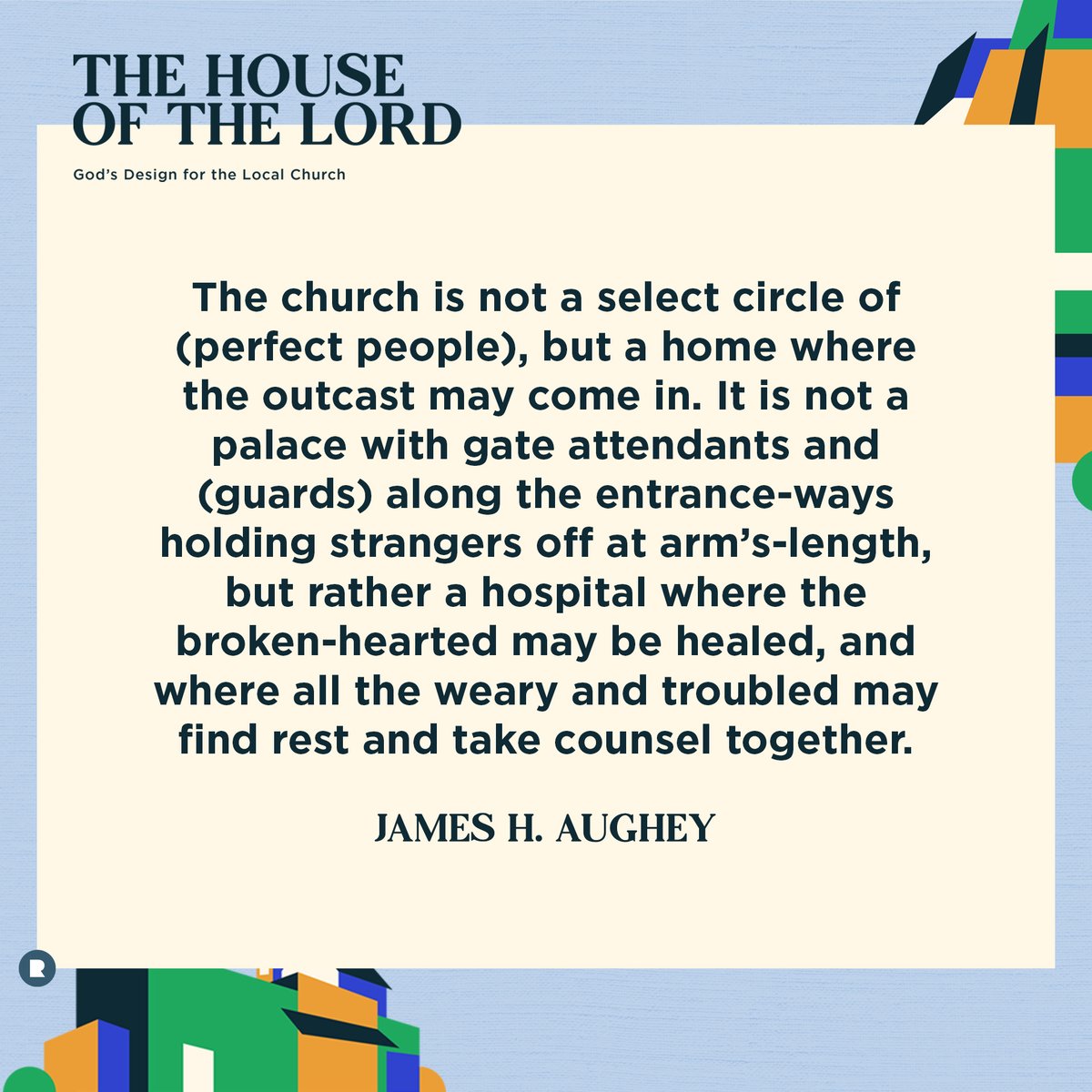 RelianceChurch's tweet photo. This week, we begin The House of the Lord, a new sermon series through 1 &amp; 2 Timothy, as Pastor Ted opens with 1 Timothy 3:14-15. What is God’s design for the local church? Watch and listen to the sermon here: https://t.co/AnawpzT5kh
#reliancechurch https://t.co/QYfJVLJeK2