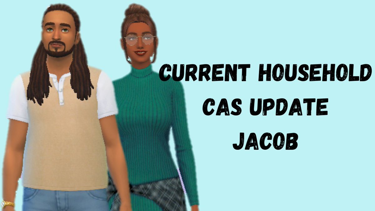 Happy New Year Sim friends! 

I decided to share a little update on our old friend Jacob. Video goes live tonight at 7pm EST 

Watch: youtu.be/YJmIDegZdt4

#showusyoursims <a href="/SSY_sims/">Sims Streamers and YouTubers</a> <a href="/simsfederation/">SimsFederation</a> #sims4 #ts4 #blacksimmers <a href="/plumbobacademy/">plumbobacademy</a>