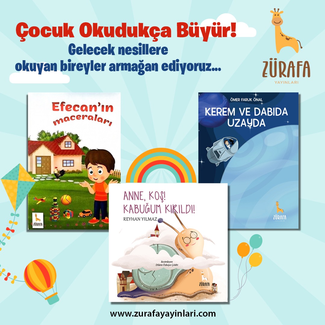 YayZurafa's tweet photo. Çocuk okudukça büyür... https://t.co/n3gufMnb7a