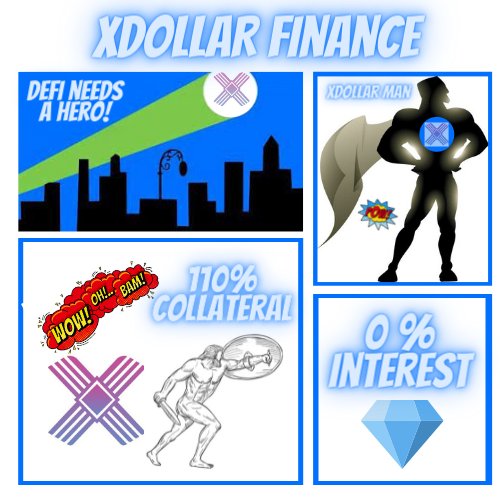 The #DeFi World needs a hero to solve the current lending issues! @xDollarFi sent #XDollarMan to defend users with 110% collateral and 0% interest! You can now borrow non-custodial stablecoin against crypto assets on any side chains with a minimum collateral ratio! $XIM
