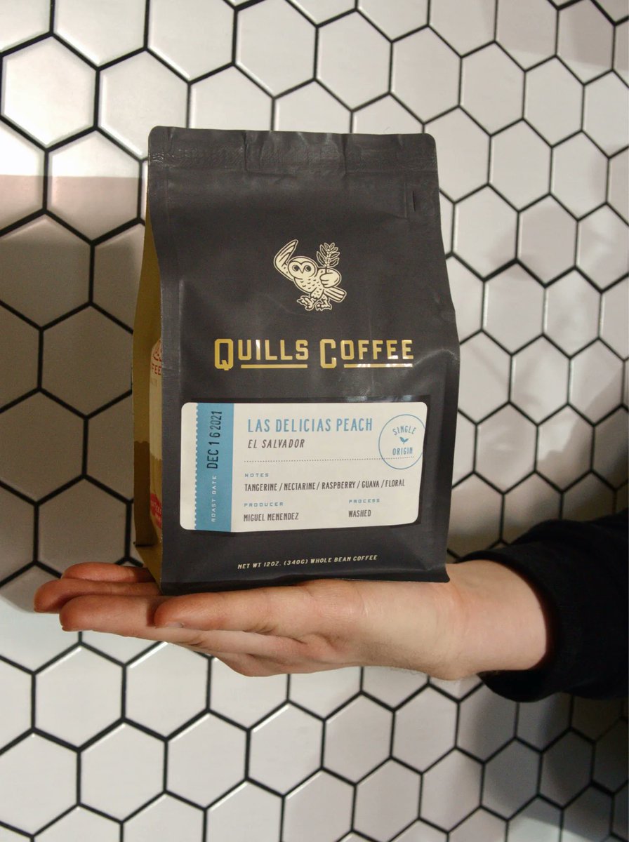 Start the New Year off right and buy a bag of Quills coffee!