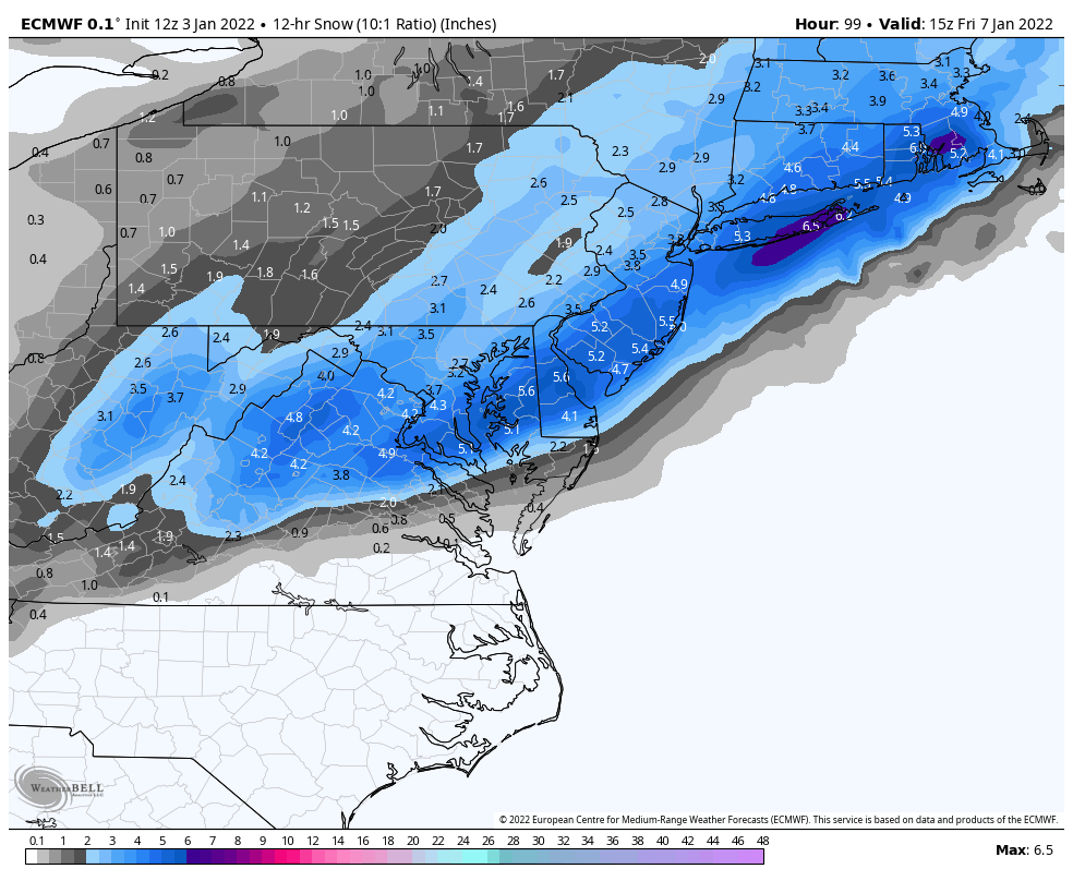 MatthewCappucci's tweet photo. Yay! More snow! 

Don't look now, but models are indicating the potential for some snow on Friday. Ignore specific amounts – we'll be windshield-wipering with amounts for the next several days. Probably a good idea by Friday.

I. Am. So. Happy. 😊

MWA HA HA HA HA 😏 https://t.co/InankFjgPX