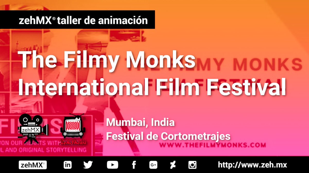 zehMX's tweet photo. zehMX at The Filmy Monks International Film Festival 🎥 📼 🎬 #zehMX #Cortometrajes https://t.co/RGPVzRzFqN