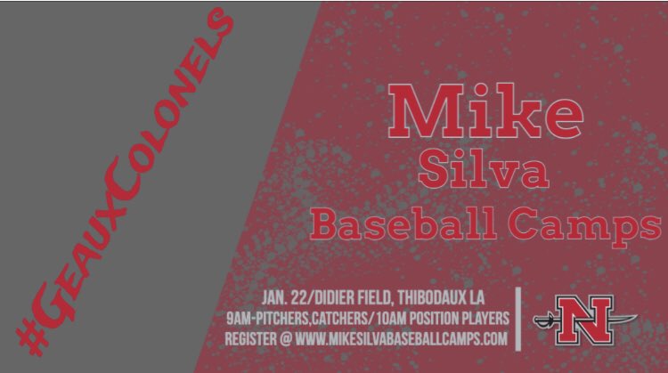 Reminder our Winter Showcase is coming up this month! Sign up @ mikesilvabaseballcamps.com