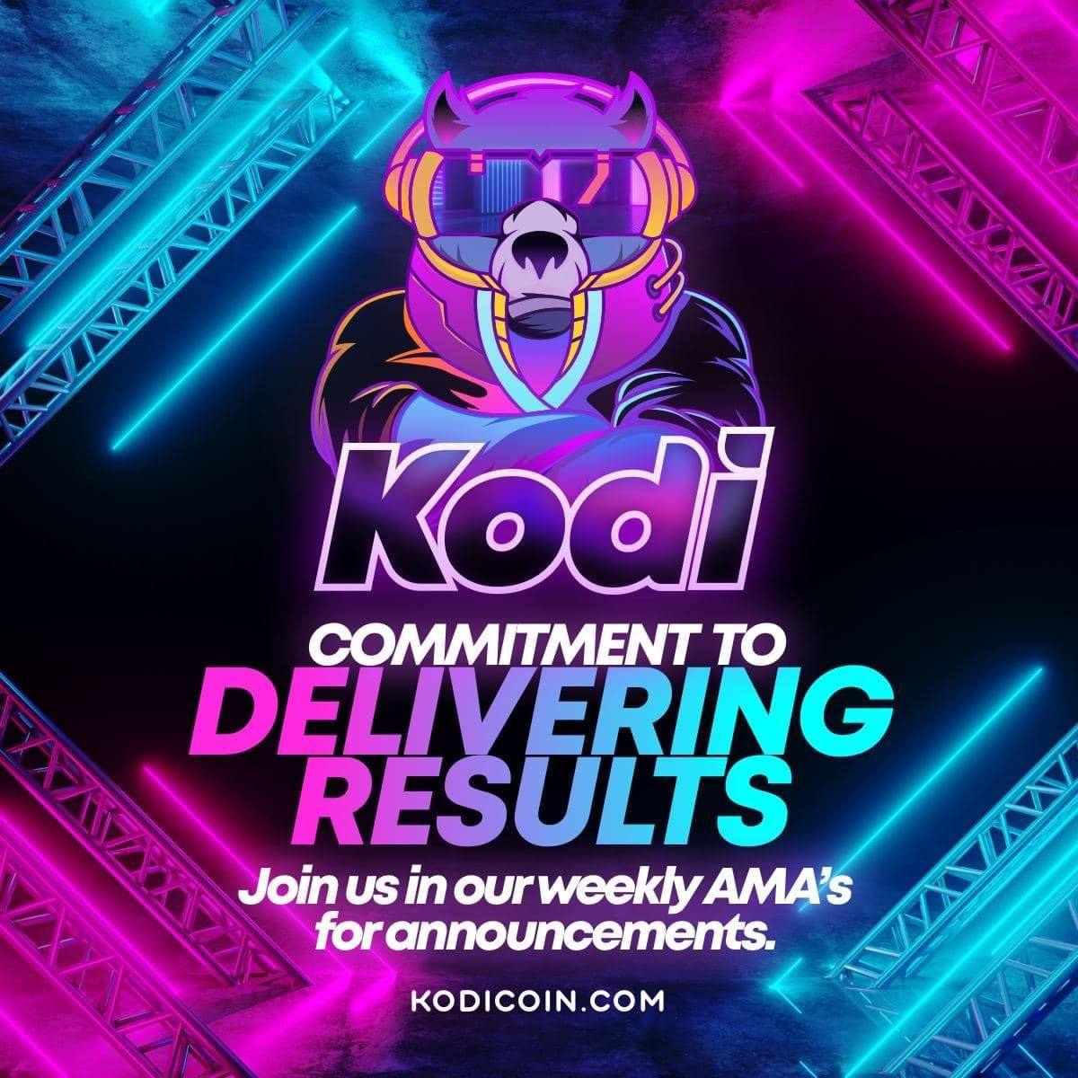 Kodi_Coin's tweet photo. @IcedKnife #KODI always bringing the positive vibes 😎

Big things in the works for Q1, join our TG and stay up to date on the latest news‼️
#cryptocurrency #NFTs #NFTGiveaway #ALTSEASON https://t.co/q6U69yXKY3