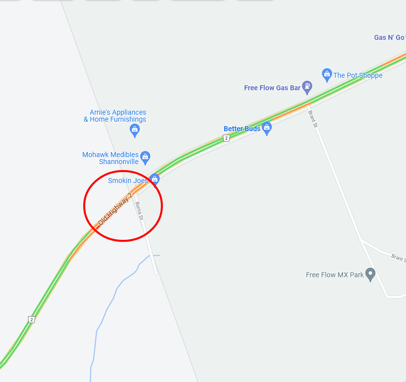 scanquinte's tweet photo. #Tyendinaga
Single vehicle accident. Area of Old Highway 2 &amp; Burns Dr. No serious injuries. https://t.co/JWMWANZbW7