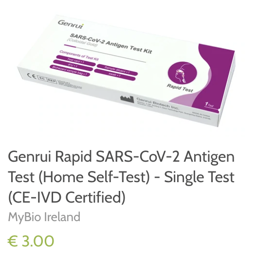 Looking to extend your Christmas holidays from work or get away from family for a few days?

Try #Genrui Antigen test which gave 100's of people online and everyone in our house false-positive results. 🤬🤬🤬

Available from <a href="/dunnesstores/">Dunnes Stores</a> <a href="/lidl_ireland/">Lidl Ireland</a> <a href="/Aldi_Ireland/">Aldi Ireland</a> <a href="/SuperValuIRL/">SuperValu Ireland</a>