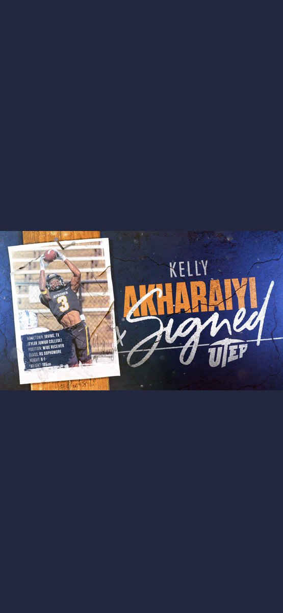 OGAKELS's tweet photo. Committed to the mission
@UTEPFB @CoachNealy 
@Coach_T_Rocco @TJCFOOTBALL 
@AustinJamesXFL @BradyDavis10 https://t.co/ud4wxgItBM