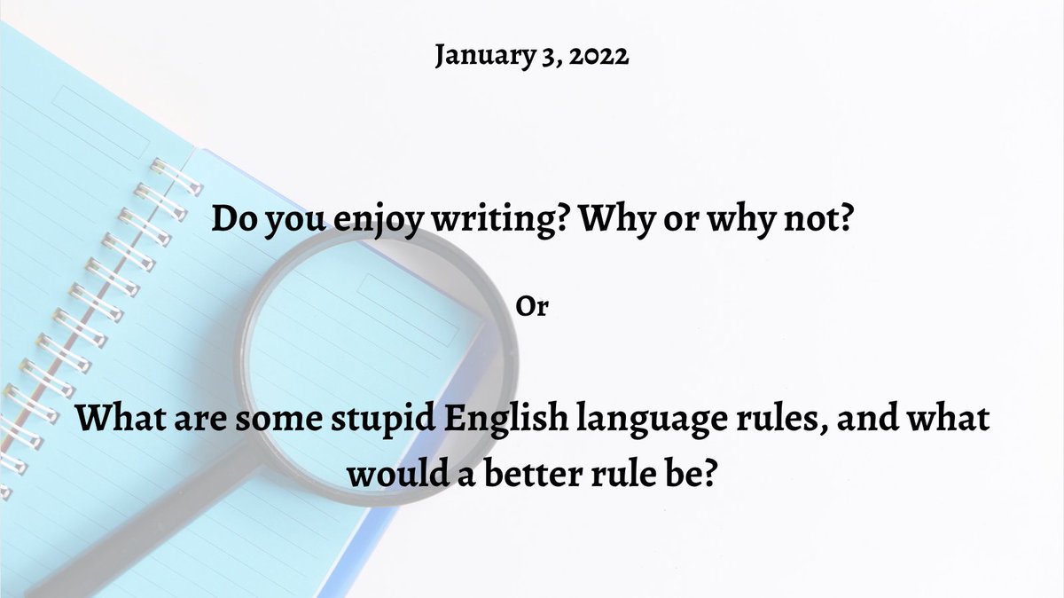 WritingVeterans's tweet photo. #MondayWriting It's a new year--start it off by thinking about writing. Fun, write? #WritingCommunity #WritingVeterans https://t.co/IhlTOT0IpA